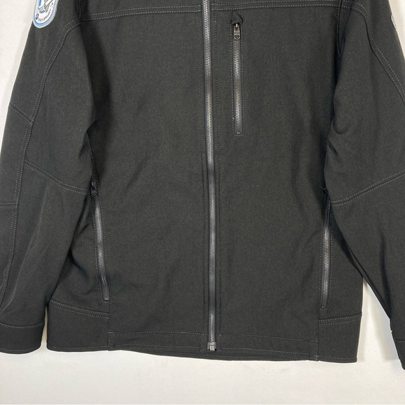 KUHL Born in the Mountains Jacket Mens M Gray Full-Zip Outdoor Hiking Logo - Picture 6 of 16